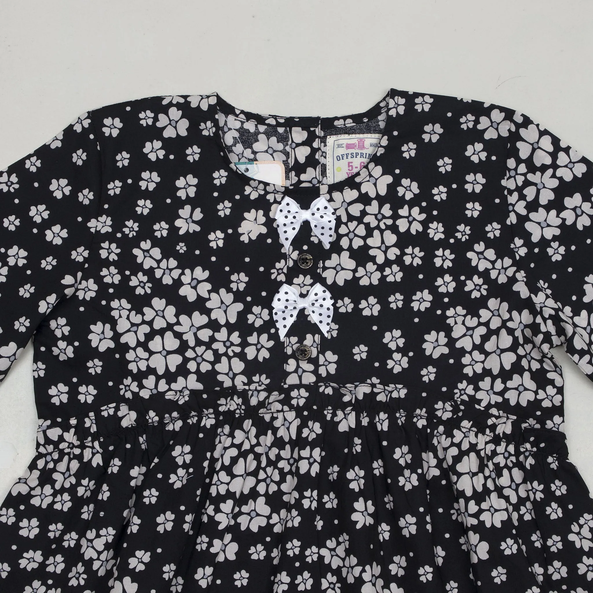 Girl's Floral Printed Top