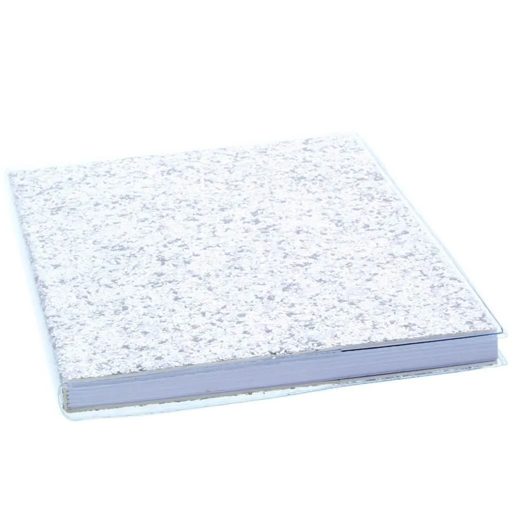 Glitter Silver Limited Edition Fashion Lined Journal 6in x 8in