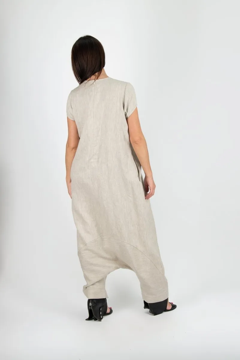 Harem Linen Jumpsuit RUTH