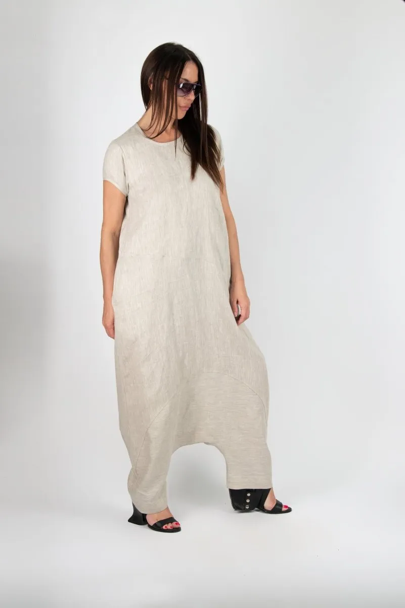 Harem Linen Jumpsuit RUTH