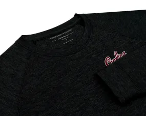 Holderness and Bourne Gamecock Crewneck Pullover: Black with Script