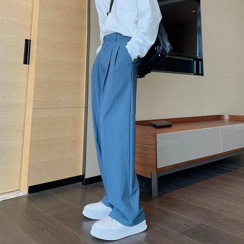 Hua Office Flowy Pleated Trousers