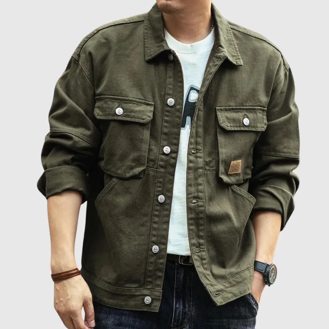 Jack Washington Cargo Denim Jacket