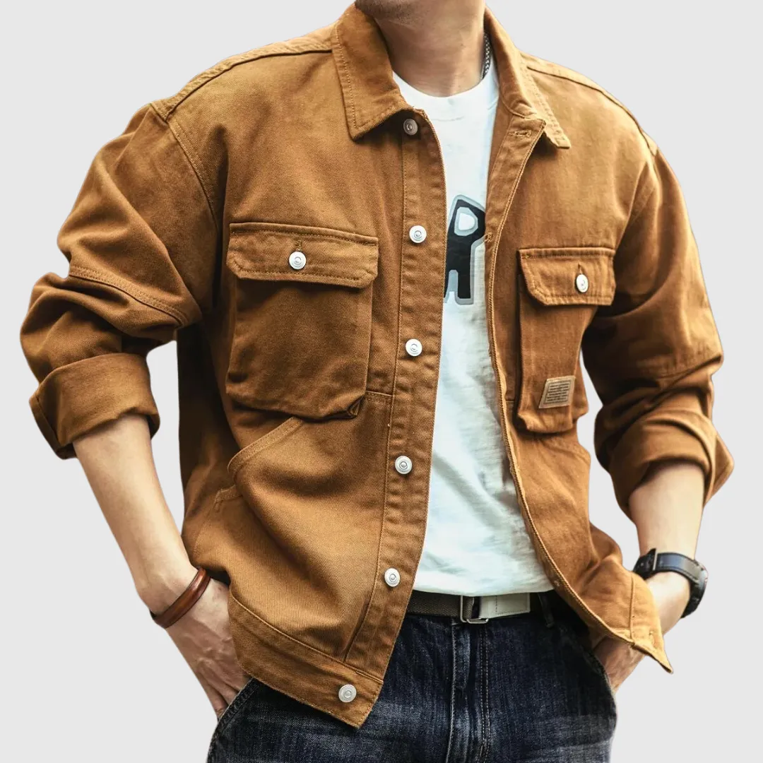 Jack Washington Cargo Denim Jacket