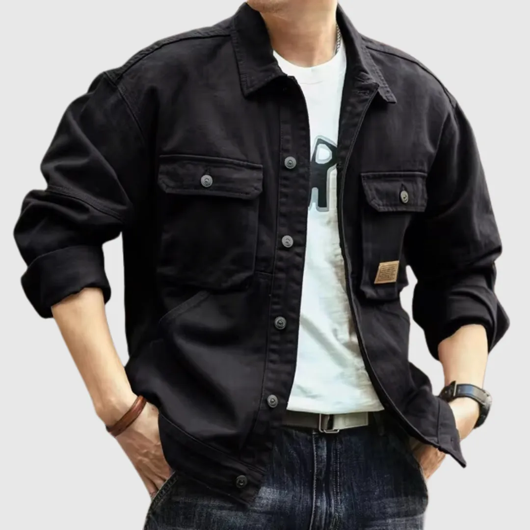 Jack Washington Cargo Denim Jacket