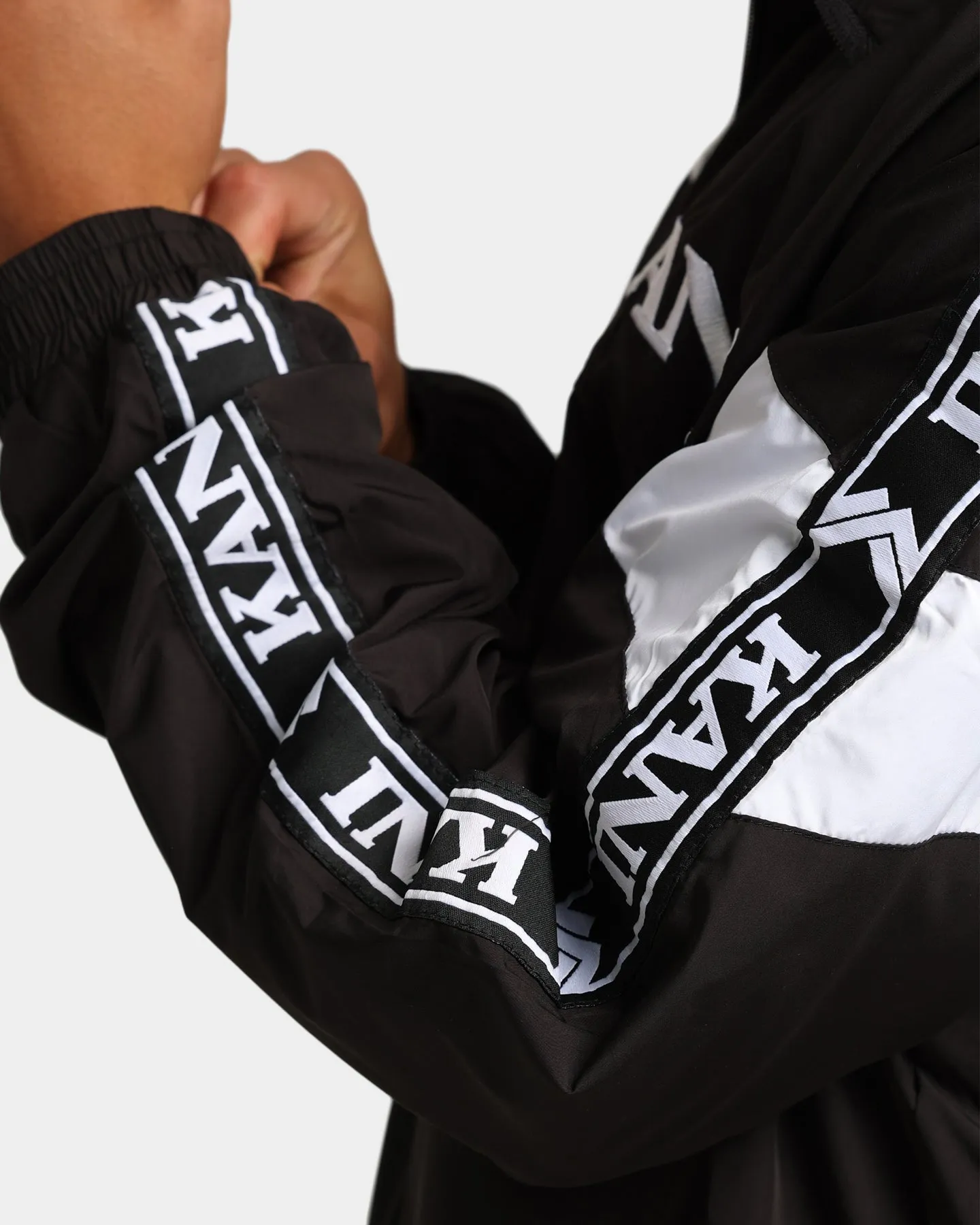 Karl Kani Retro Tape Track Jacket Black