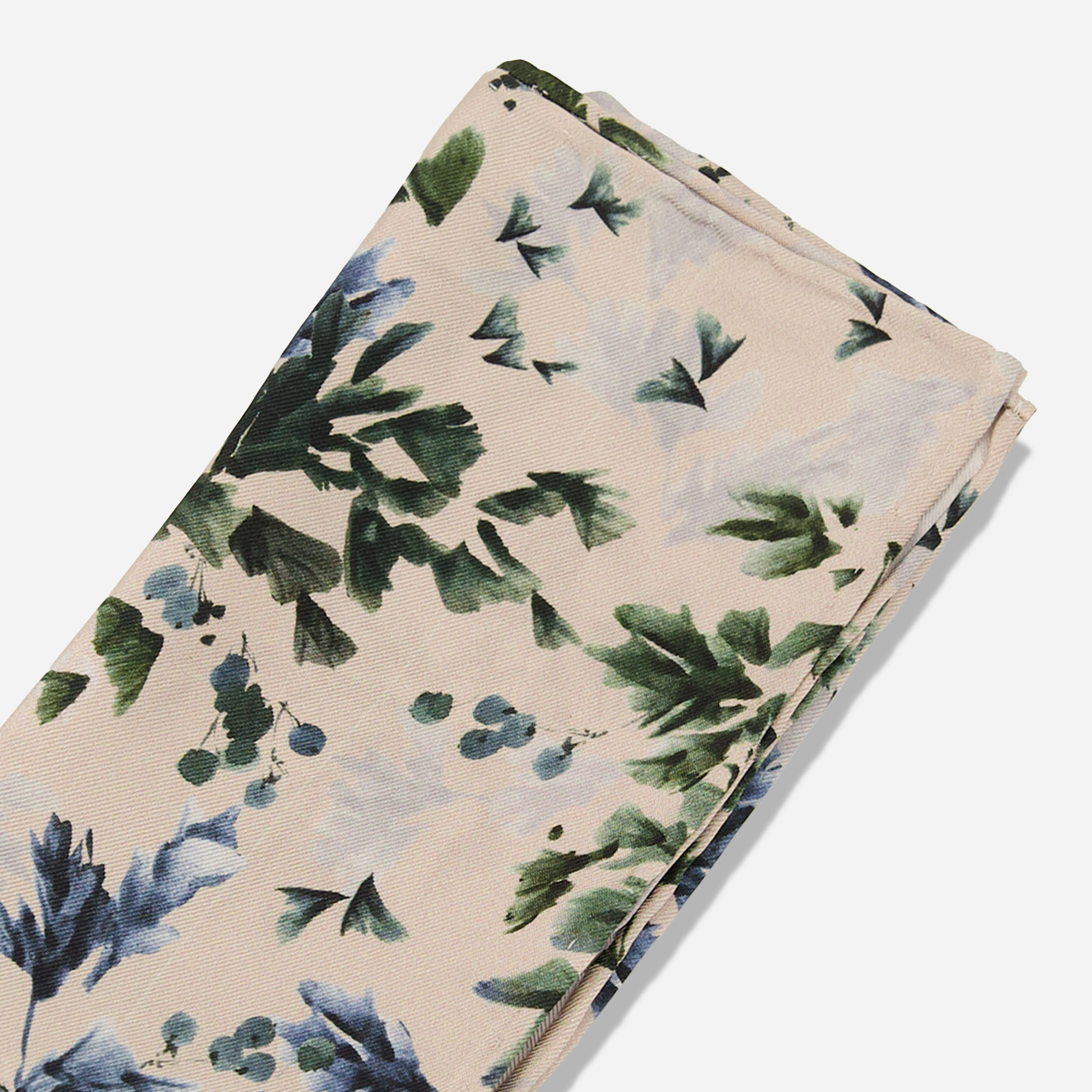 Kelly Ventura x Tie Bar Blossom Brushstroke Floral Blush Pink Pocket Square