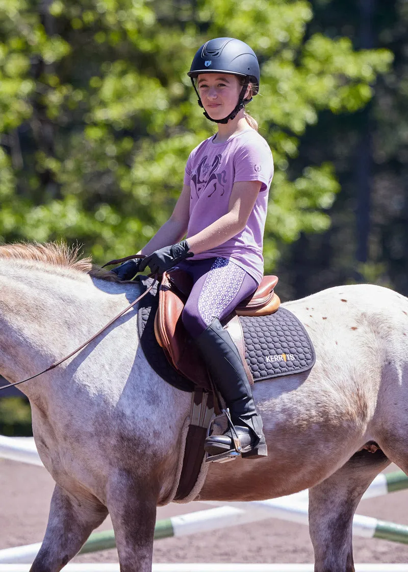 Kids Performance Knee Patch Riding Tight