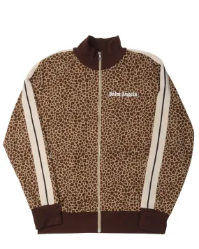 Leopard Print Track Jacket