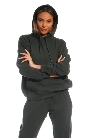 Light & Shade Ladies Pullover Hoodie - Charcoal