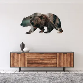 Limited Edition Bear - Metal Wall Art