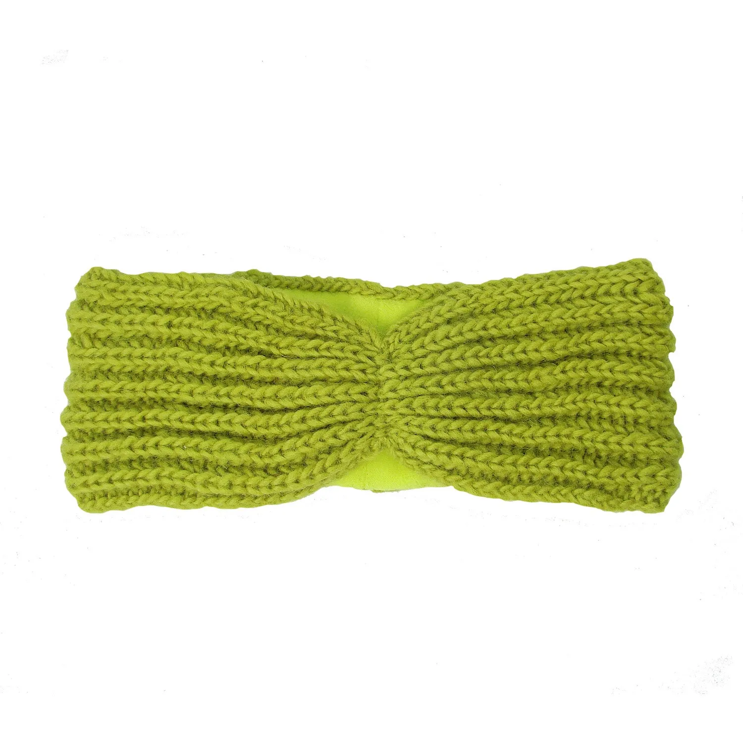 Lined Turban Headband Citron WorldFinds