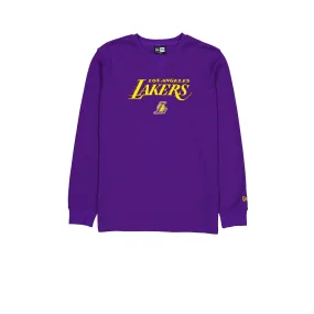 Los Angeles Lakers Sport Night Long Sleeve T-Shirt