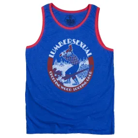 Lumbersexual, Chopping Wood Looking Good Ringer Tank Top