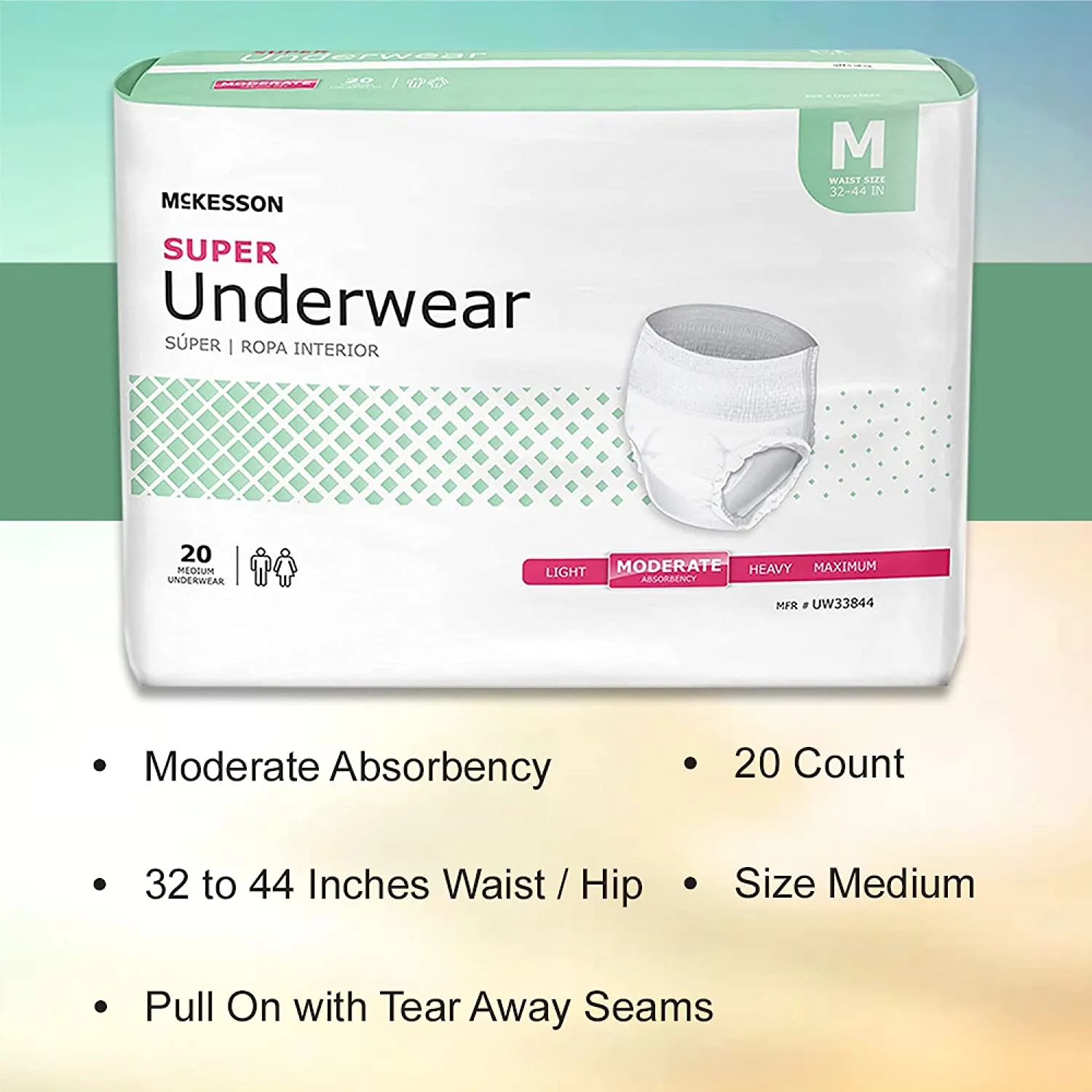 McKesson Adult Absorbent Underwear