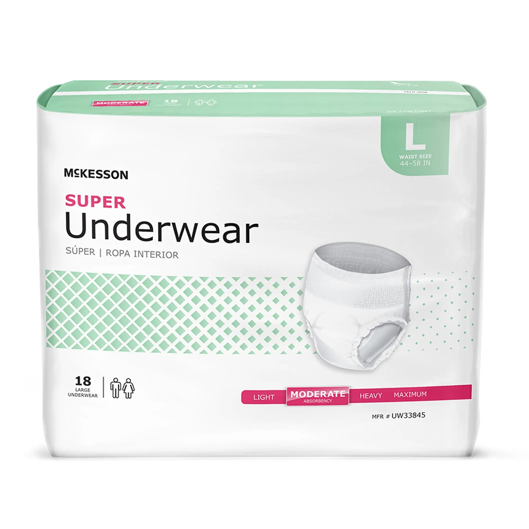 McKesson Adult Absorbent Underwear