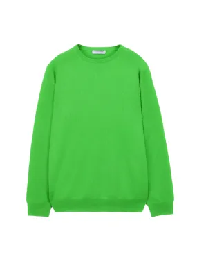 Men Crew Neck Sweater_Green