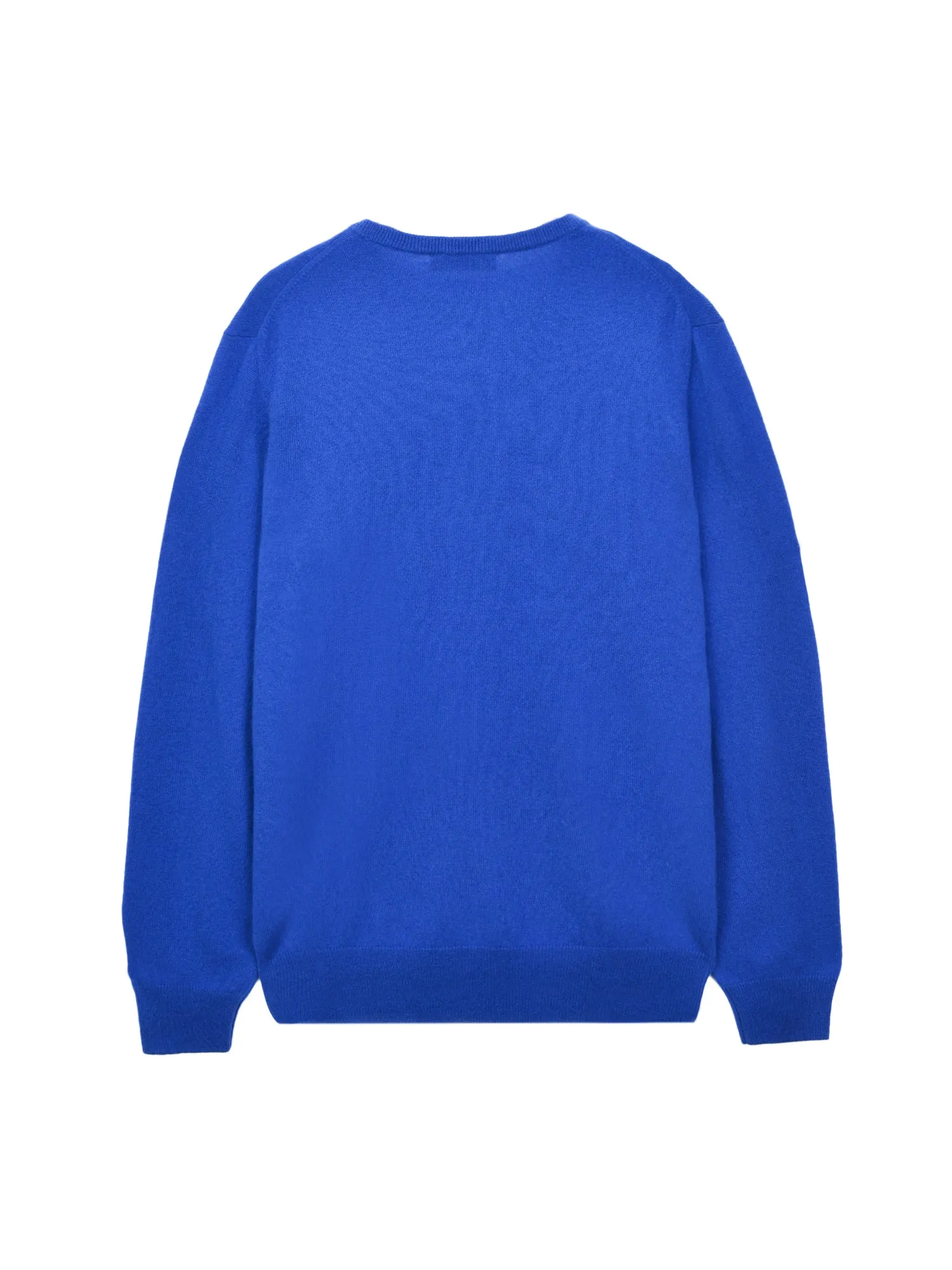 Men Crew Neck Sweater_Royal Blue