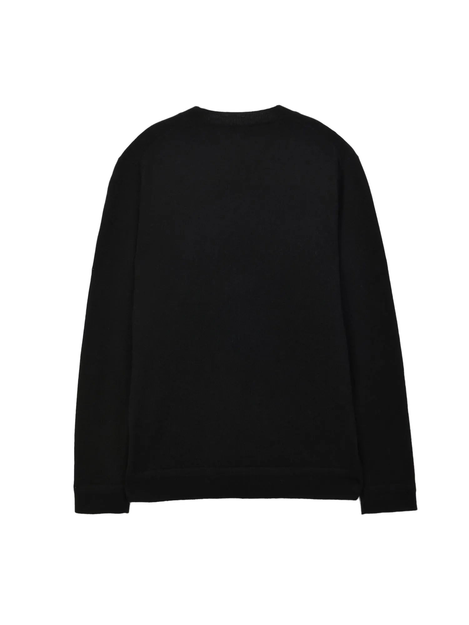 Men V Neck Sweater_Black