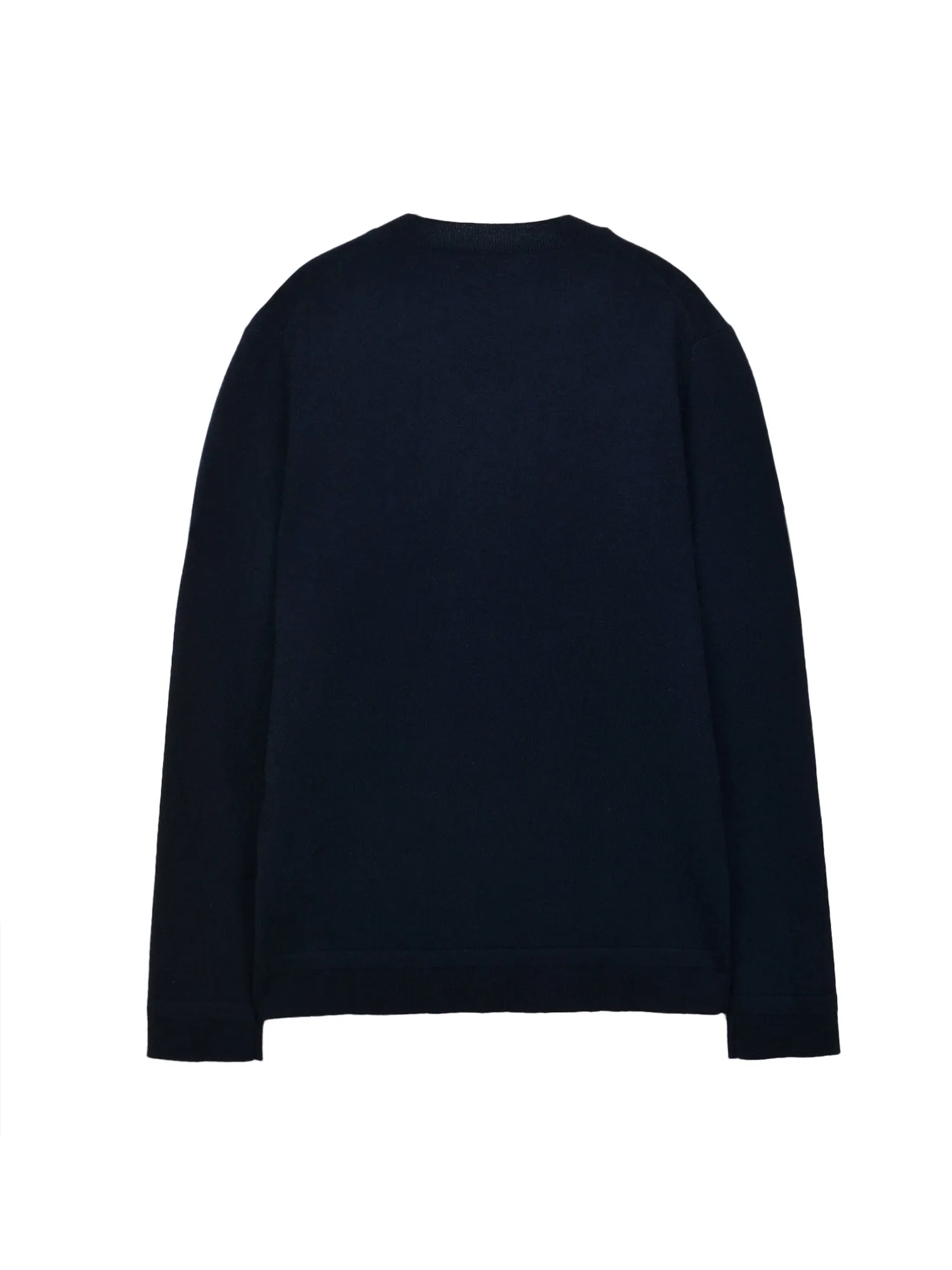 Men V Neck Sweater_Dark Navy