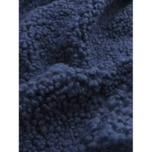 Mens Patchwork Berber Fleece Hoodies