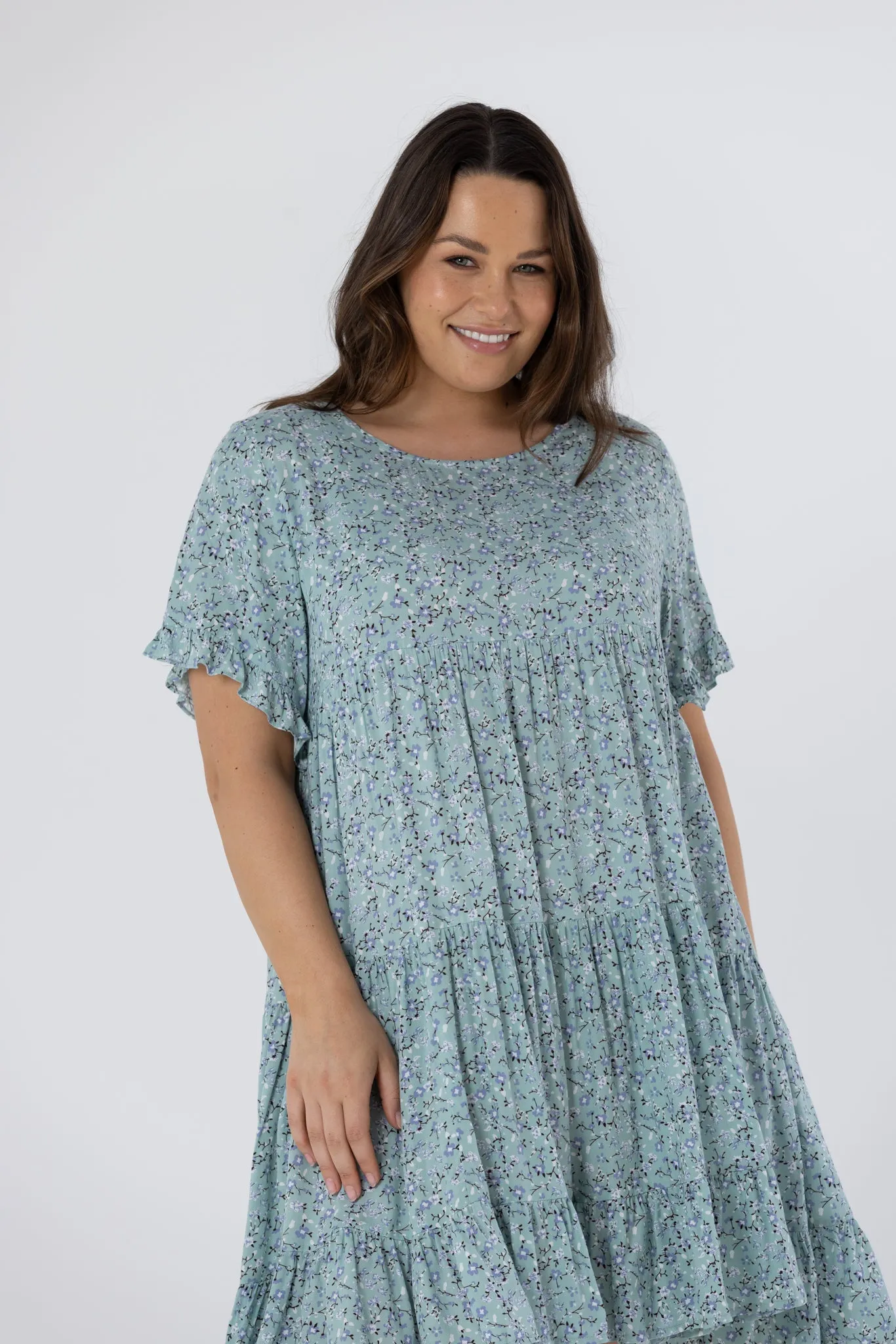 MIMI DRESS - Sage