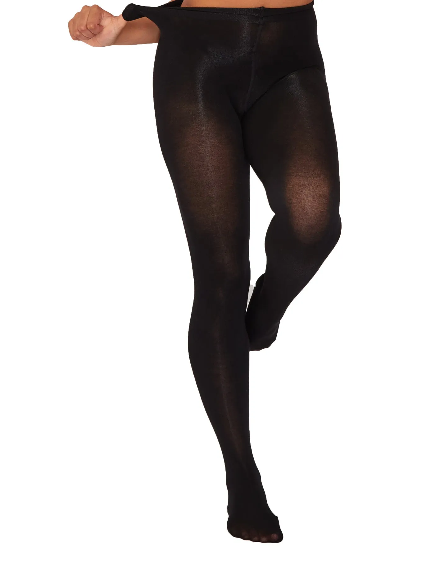 Modal Black Tights