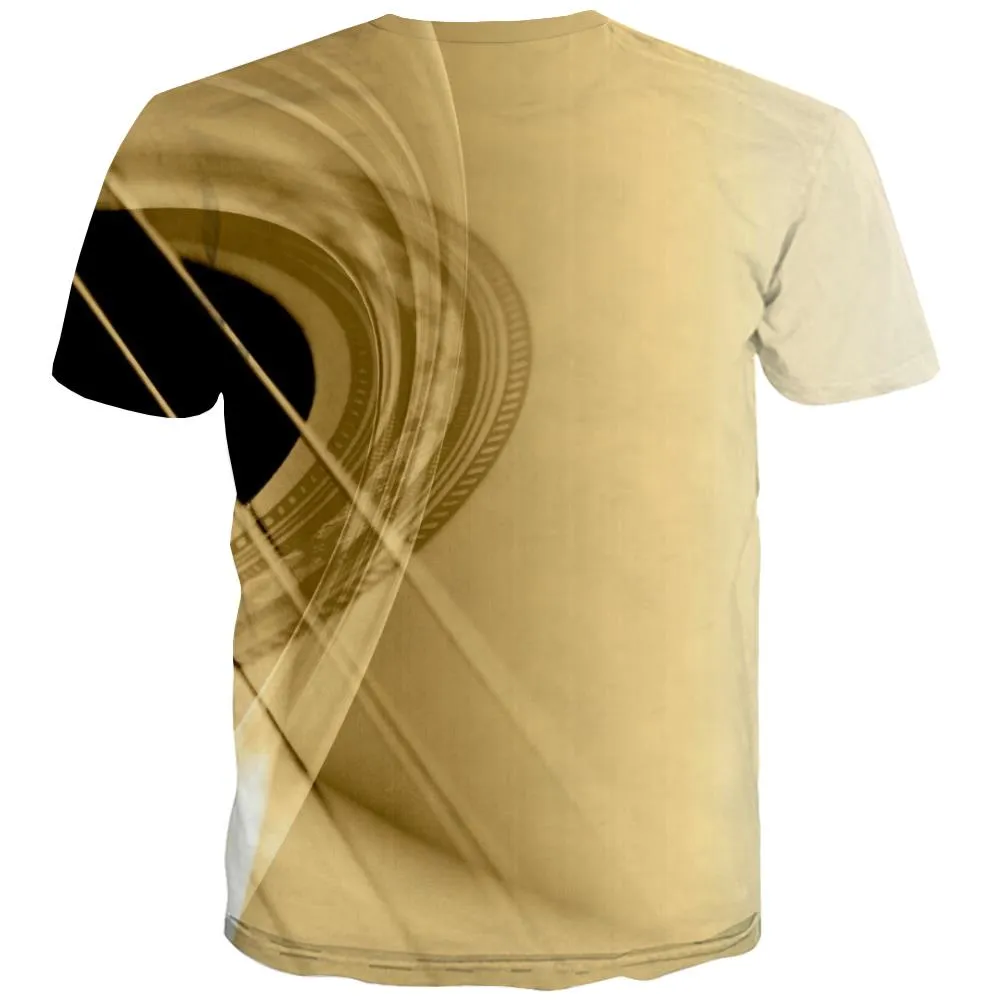 Music T shirts Men Instrument Tshirts Novelty Retro T-shirts Graphic Electronic Tshirts Casual