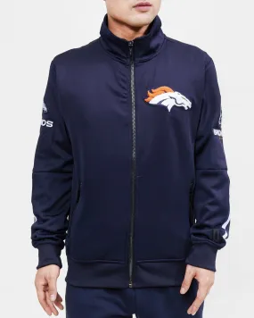 NFL DENVER BRONCOS CLASSIC MEN'S TRACK JACKET (MIDNIGHT NAVY)