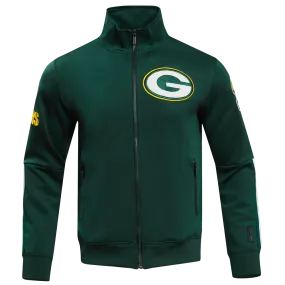 NFL GREEN BAY PACKERS CLASSIC MEN'S DK TRACK JACKET (FOREST GREEN)