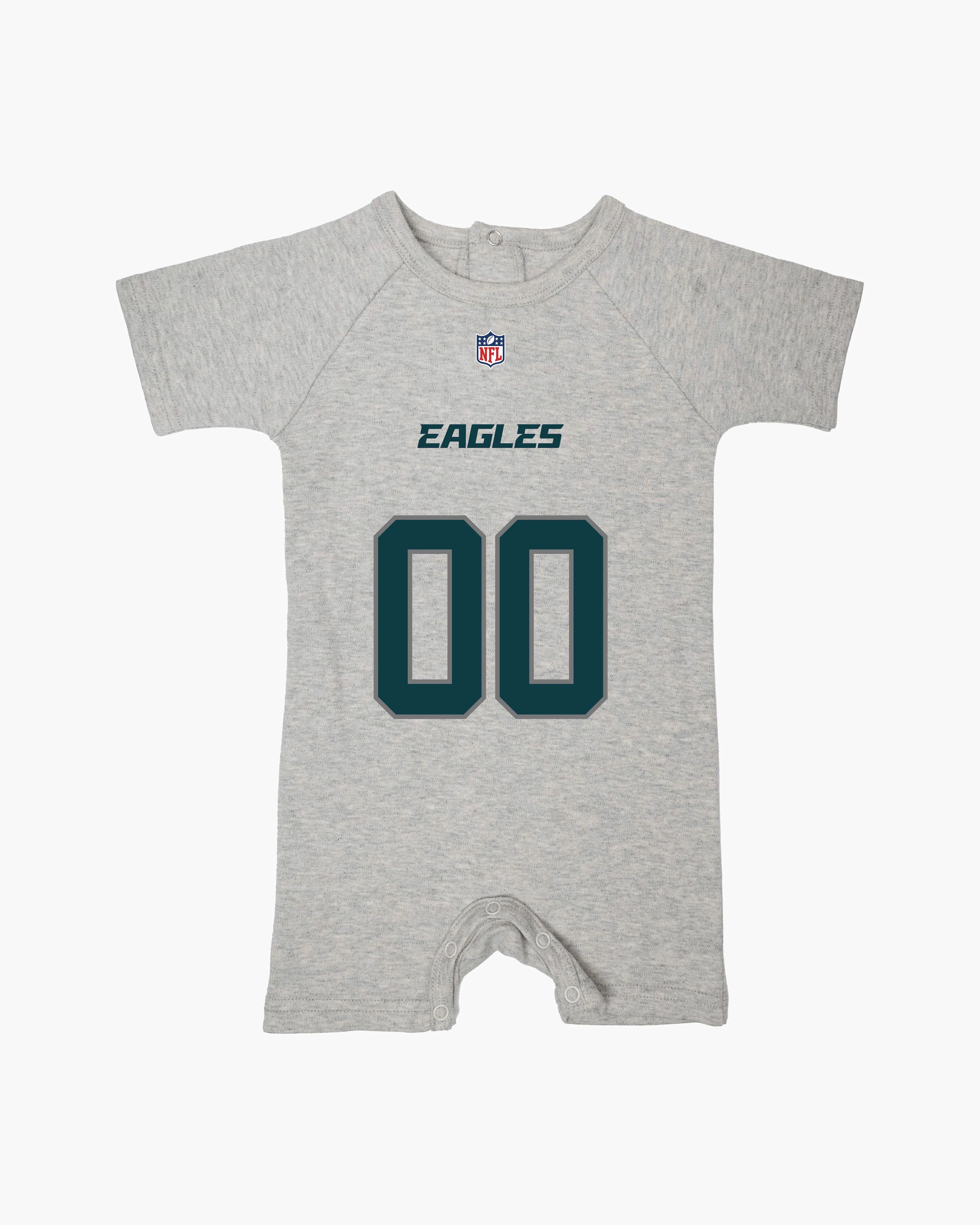 NFL Team Faux Jersey Baby Organic Cotton Romper