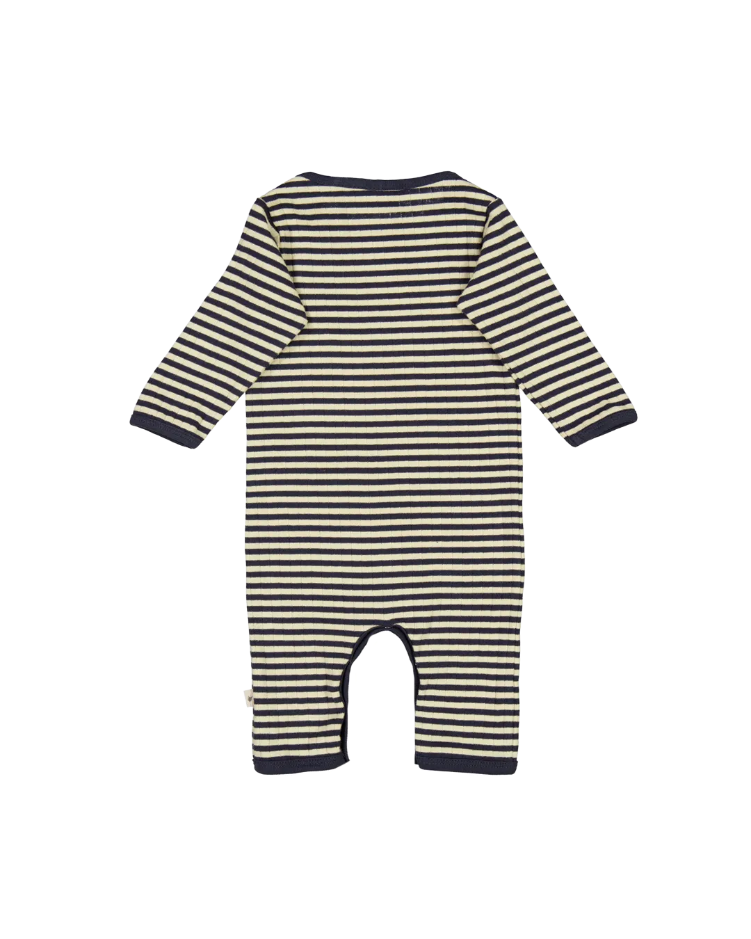 ONESIE WHEAT MIDNIGHT STRIPE