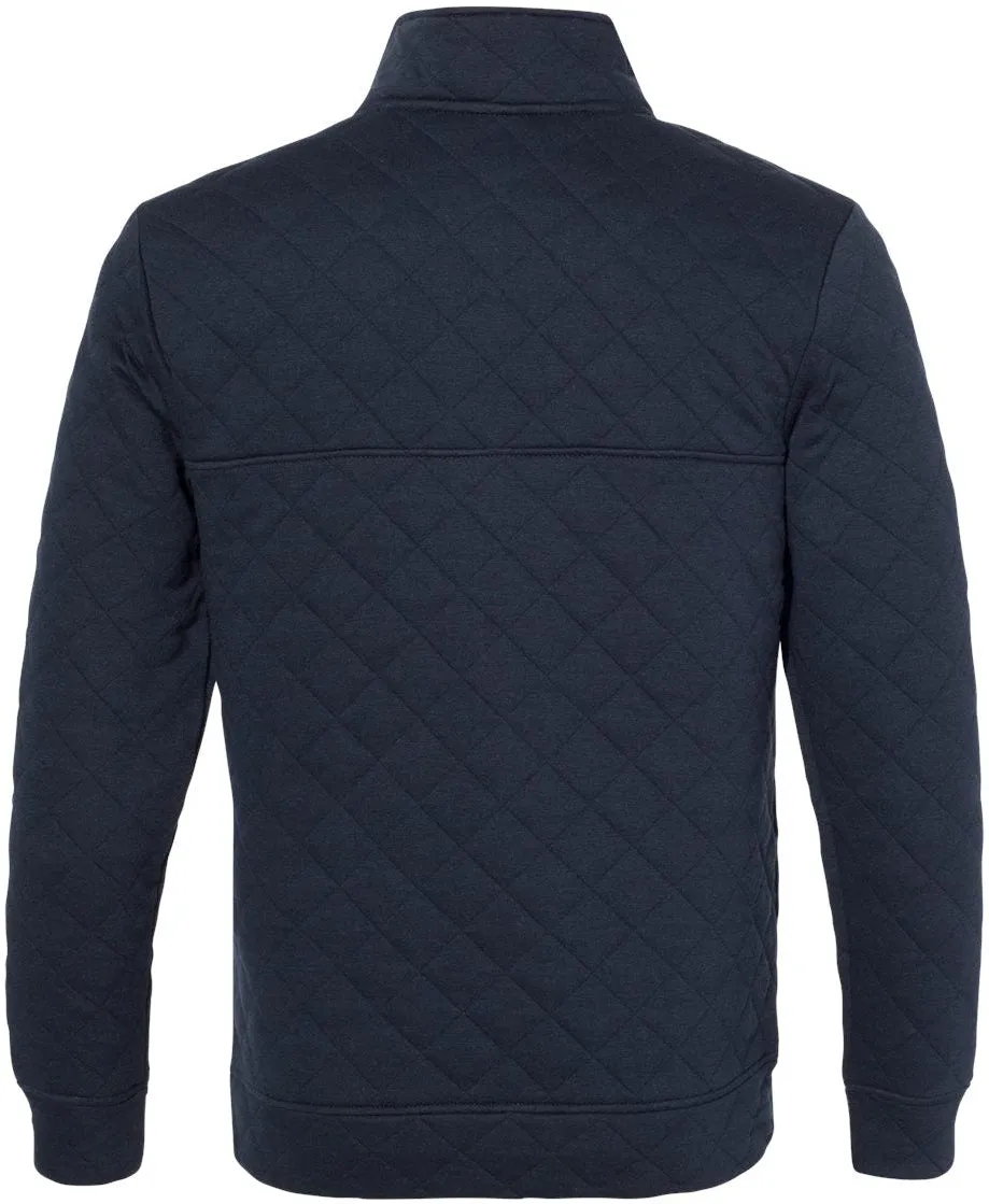 OUTLET-J America Quilted Snap Pullover