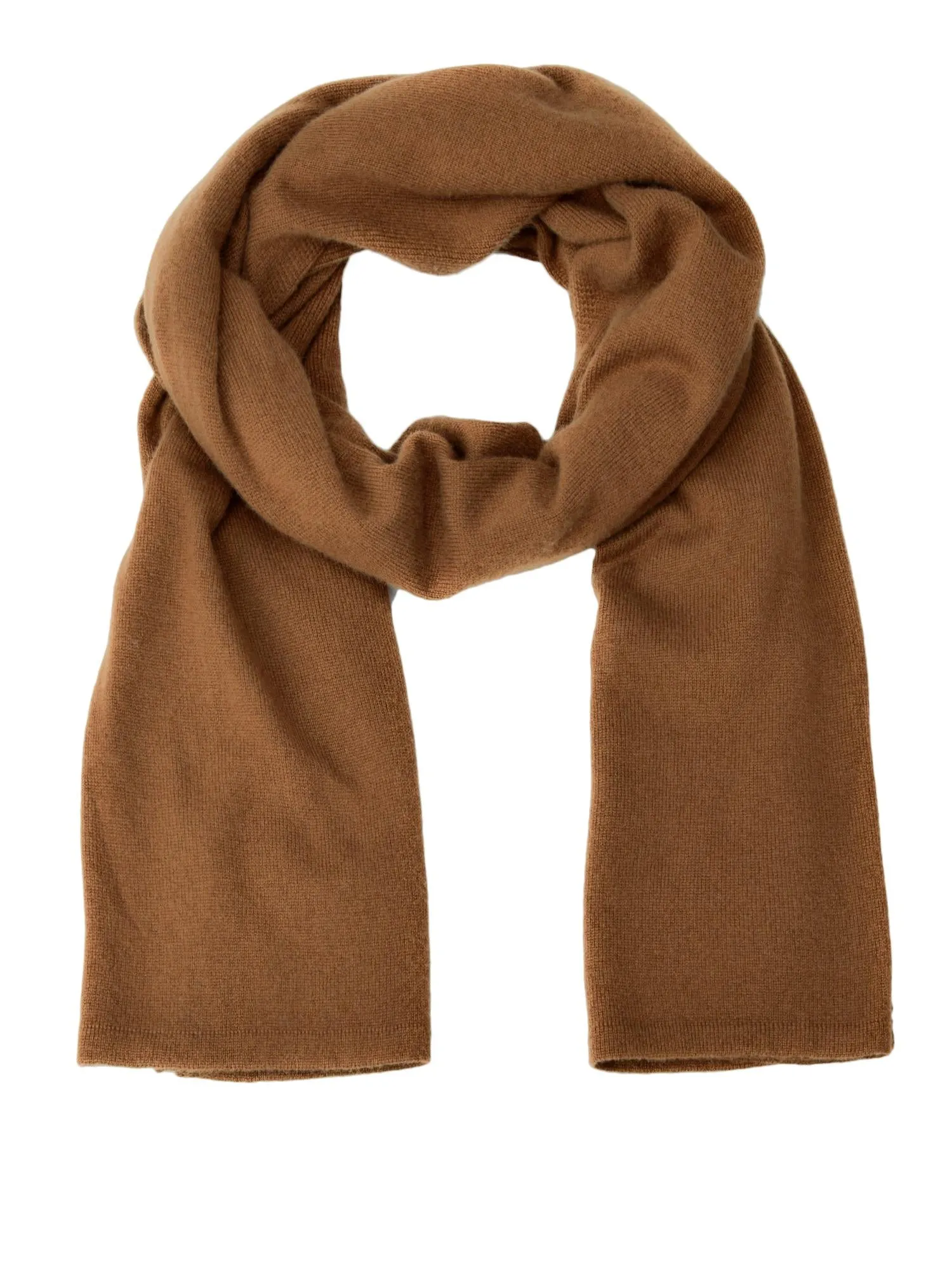 Oversized Scarf_Deep Camel