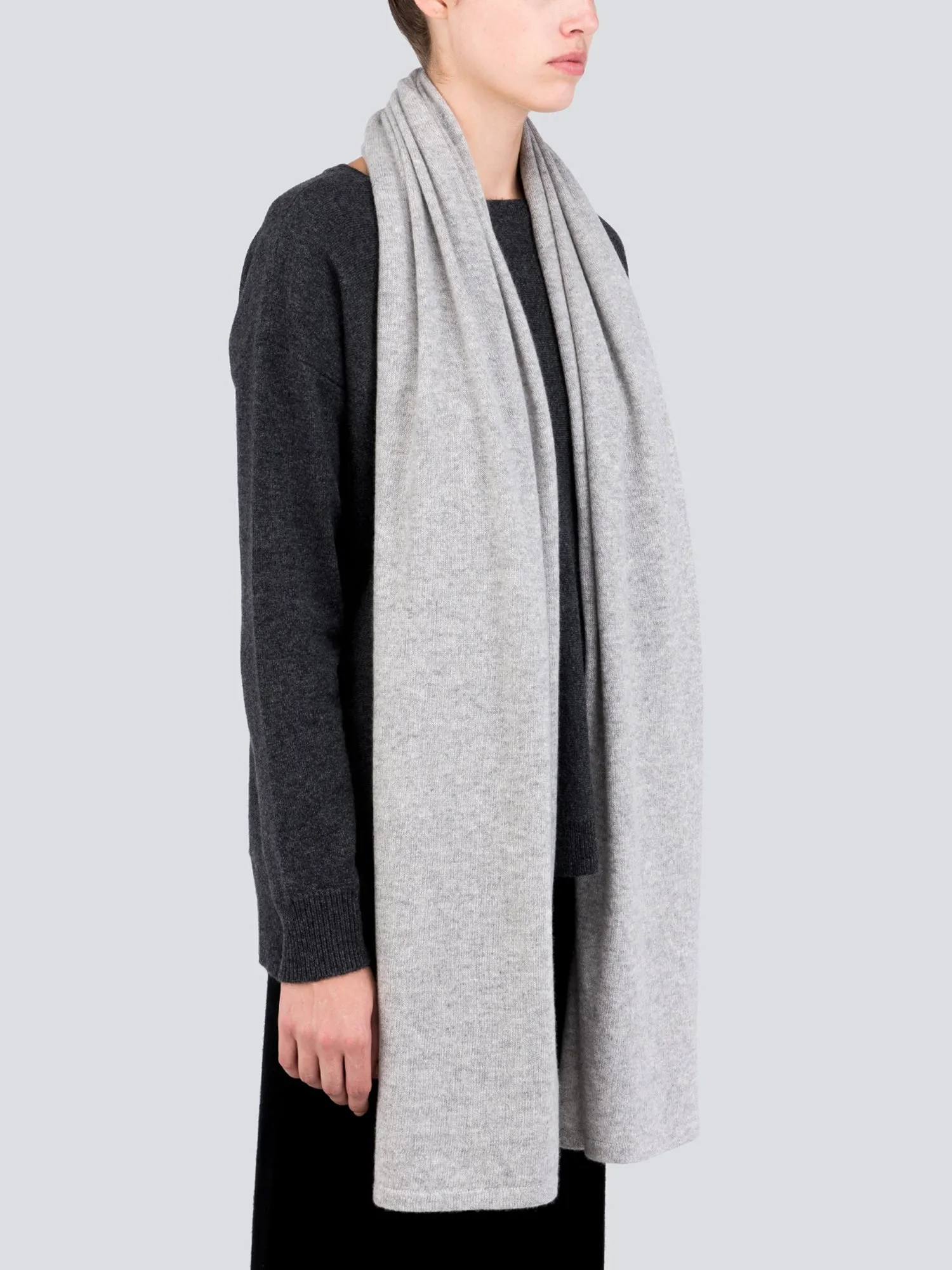 Oversized Scarf_Light Grey