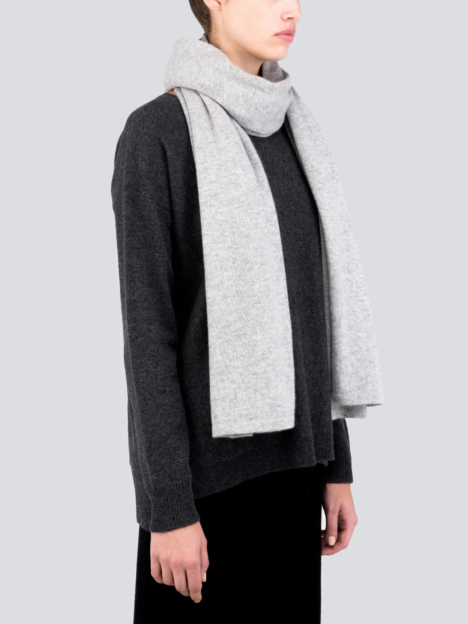 Oversized Scarf_Light Grey