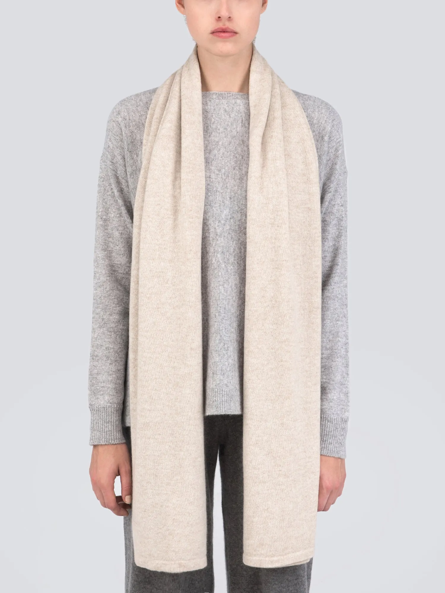 Oversized Scarf_Oatmeal