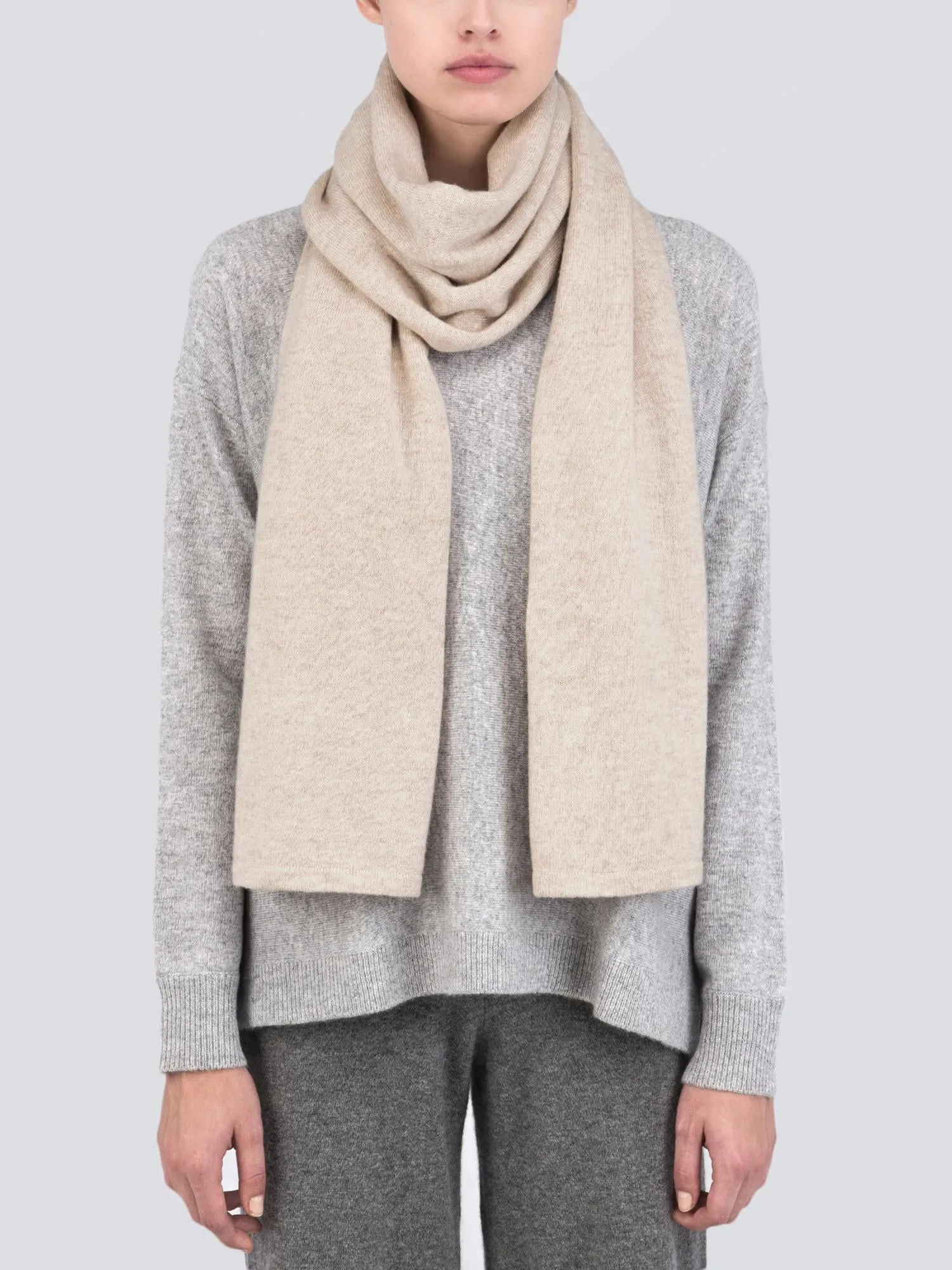 Oversized Scarf_Oatmeal