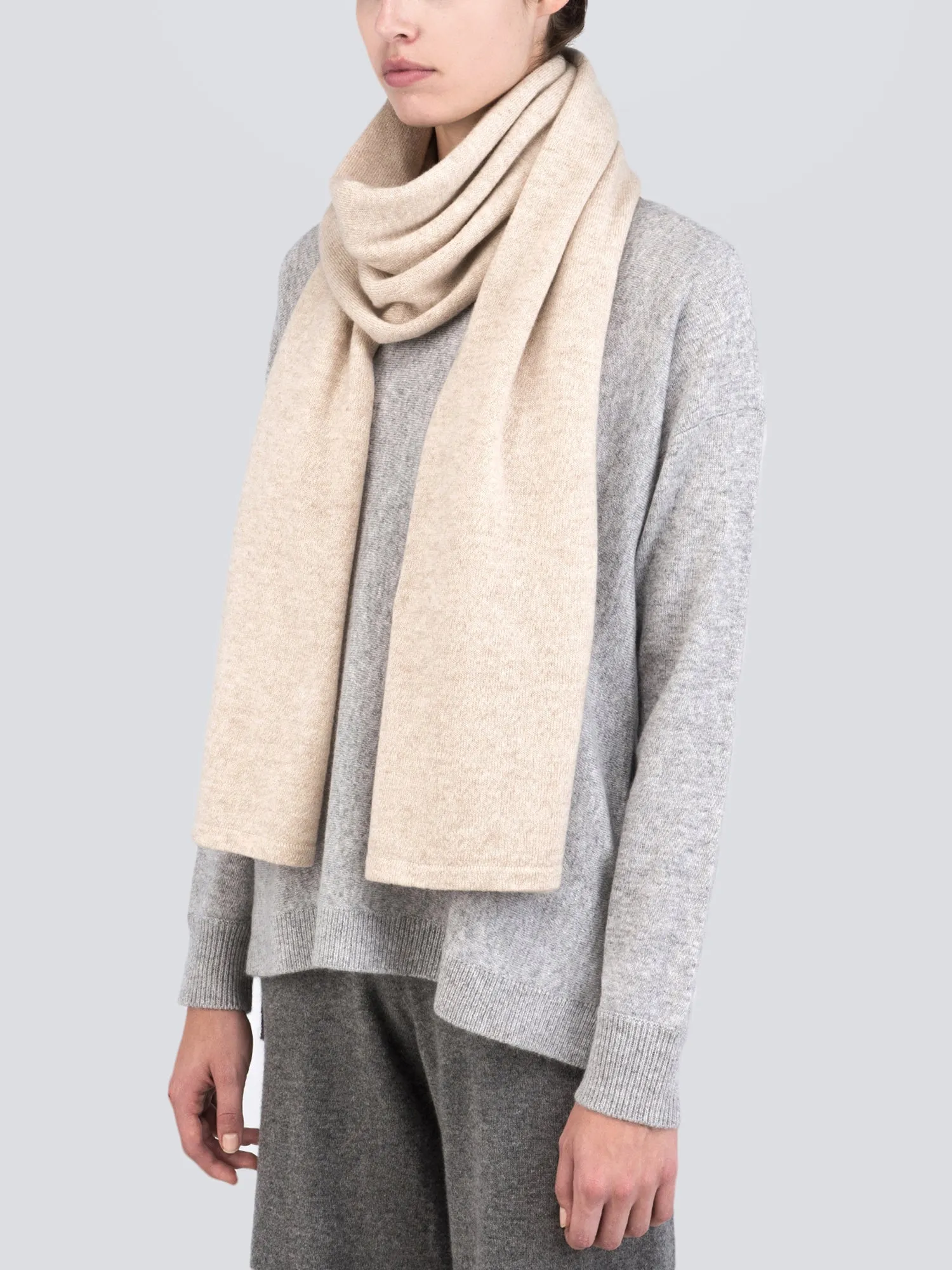 Oversized Scarf_Oatmeal