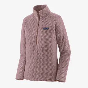 Patagonia Women's R1 Air Zip Neck Fleece / Stormy Mauve