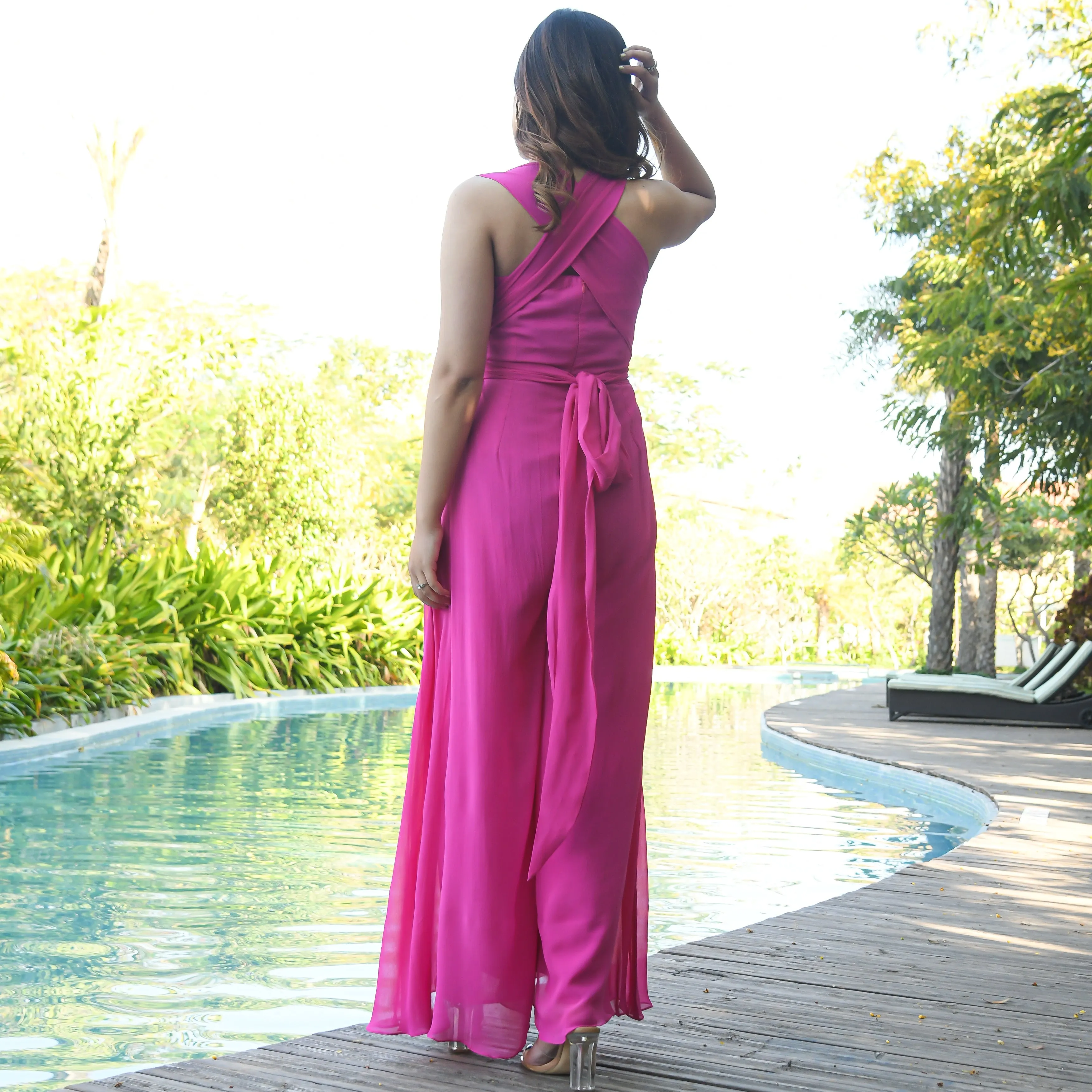 Phlox Pink Jumpsuit