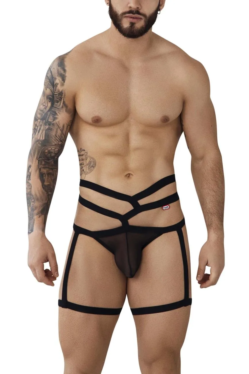 Pikante PIK 0999 Accra Garter Briefs Color Black