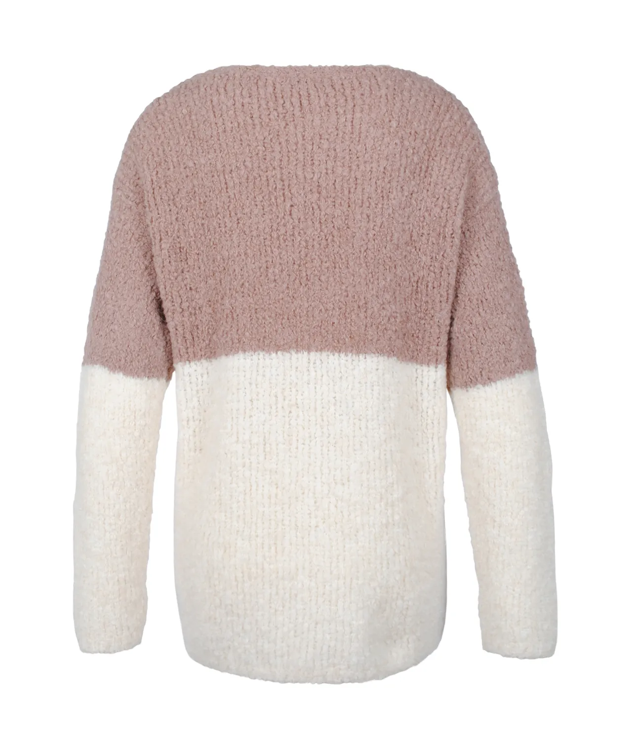 Pulli Bouclee Bicolor