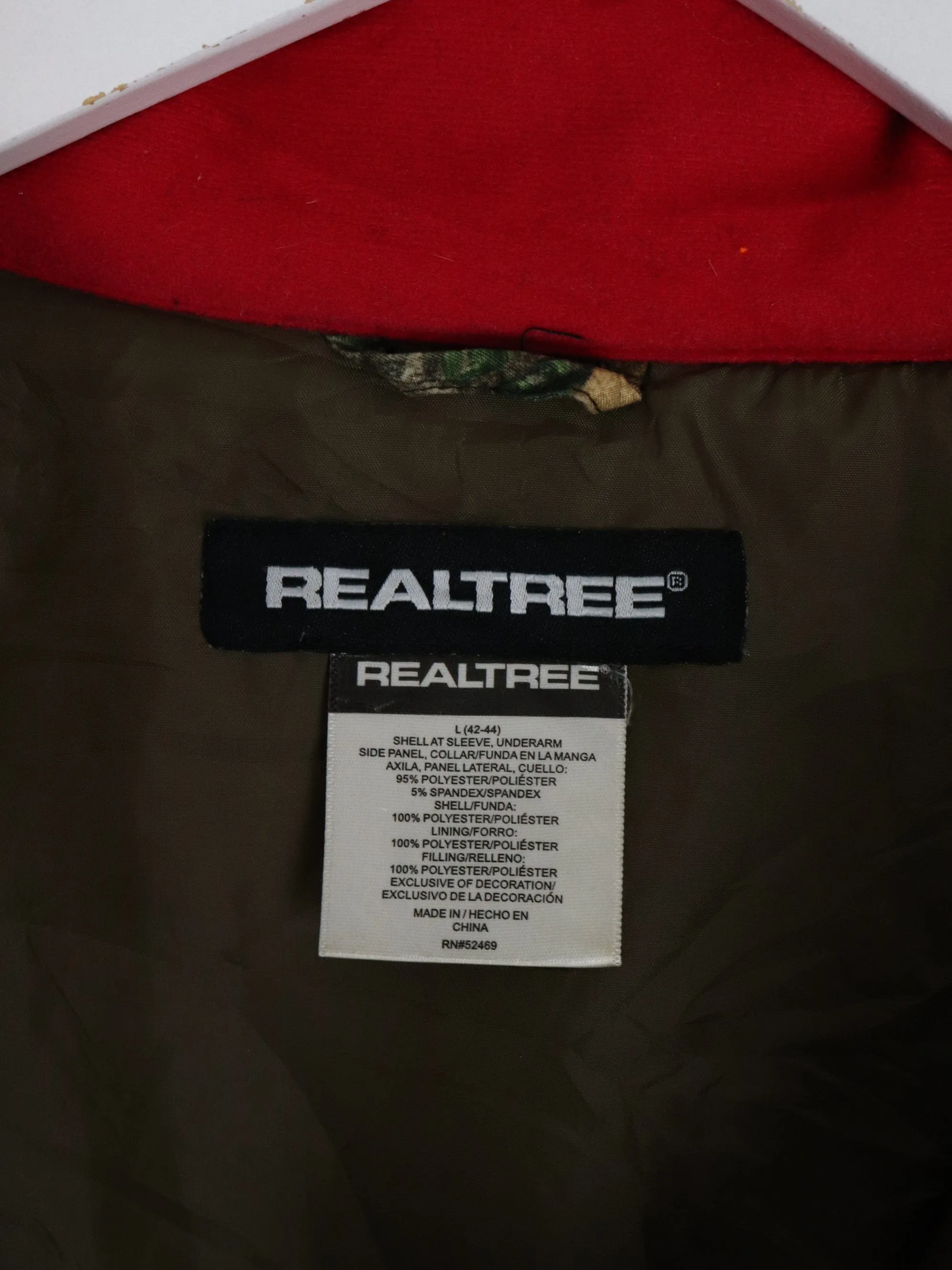 Real Tree Jacket Womens Large Brown Camo Hunting Outdoors Coat