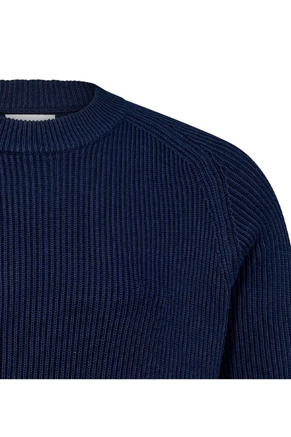 Resteröds Knit Pullover Navy