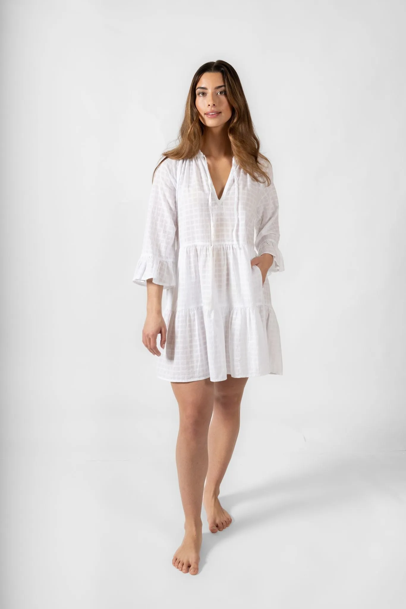 Riviera Boho Mini Dress