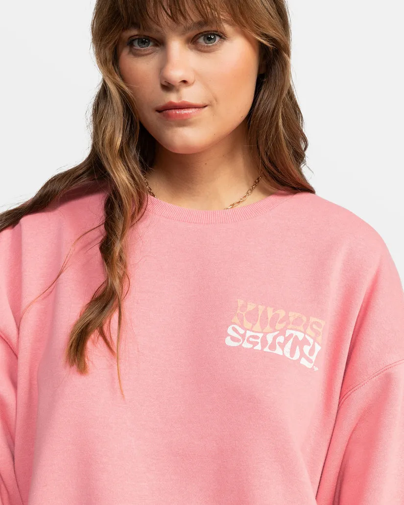 Roxy Morning Hike Sweatshirt-Mauve Glow