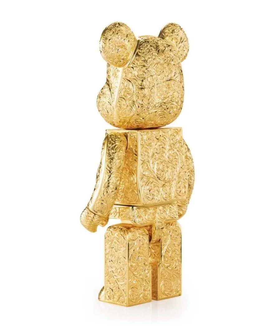 Royal Selangor Arabesque Golden Bearbrick  Be@rbrick