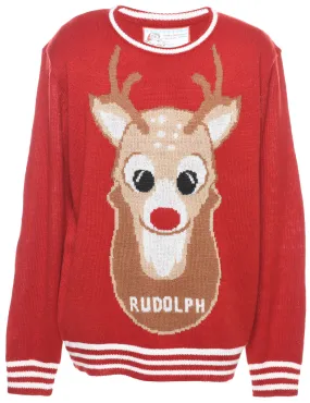 Rudolph Christmas Jumper - XL