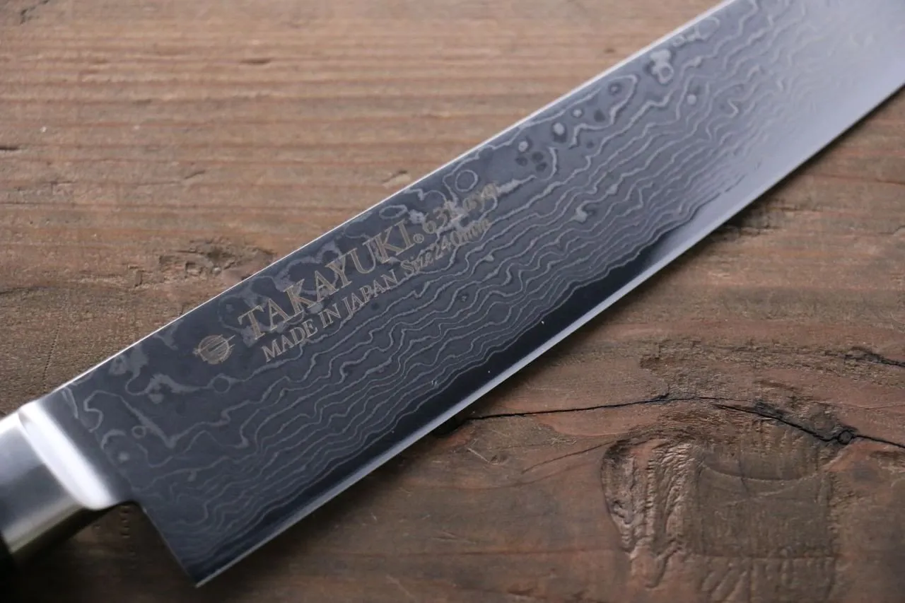 Sakai Takayuki Molybdenum 63 Layer Damascus Sujihiki 270mm